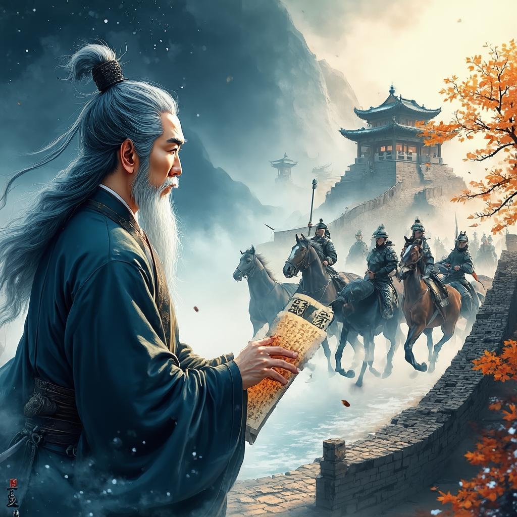 书愤 - 诗意画境