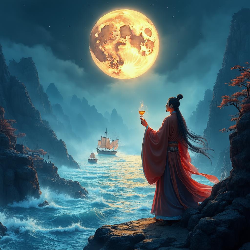 念奴娇·赤壁怀古 - 诗意画境