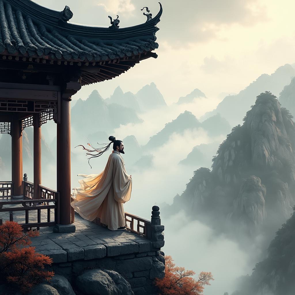 登幽州台歌 - 诗意画境