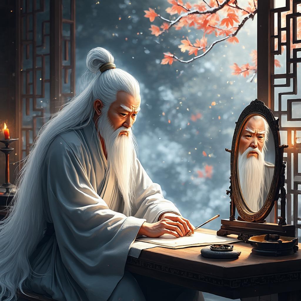 秋浦歌 - 诗意画境